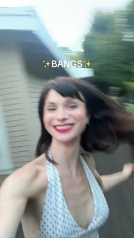 As of right now it’s the best decision I’ve ever made but ask me once I have to style them myself 💋 #bangs 