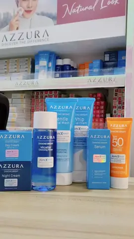NEW AZZURA DIAMOND BRIGHT SERIES, Rangkaian Perawatan Wajah Dengan Teknologi Inovasi Alphaboost Bantu Wujudkan Glass Skin Terbaikmu 🥰 #azzura #azzuraskincare #azzuradiamondbright #paketskincare #glassskin 