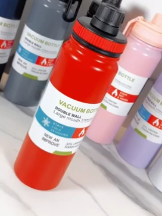 Garrafa Térmica de Água 800ml Espacial Com Isolamento Térmico De Grande Capacidade 🗣️ “Esse produto é o queridinho do momento e agora está com preço especial na Vitrine TikTok Shop 💥 Só não demora, porque as últimas unidades já estão saindo!”#vendasonline #marketingdigital #shop #like #promocao 