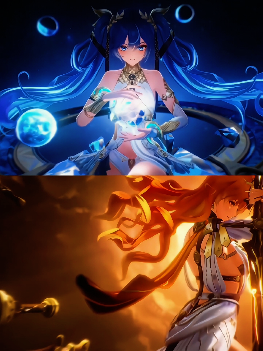 These convene animations ate, our sun and moon! #iuno #augusta #wuwa #wutheringwaves #wutheringwavesedit 