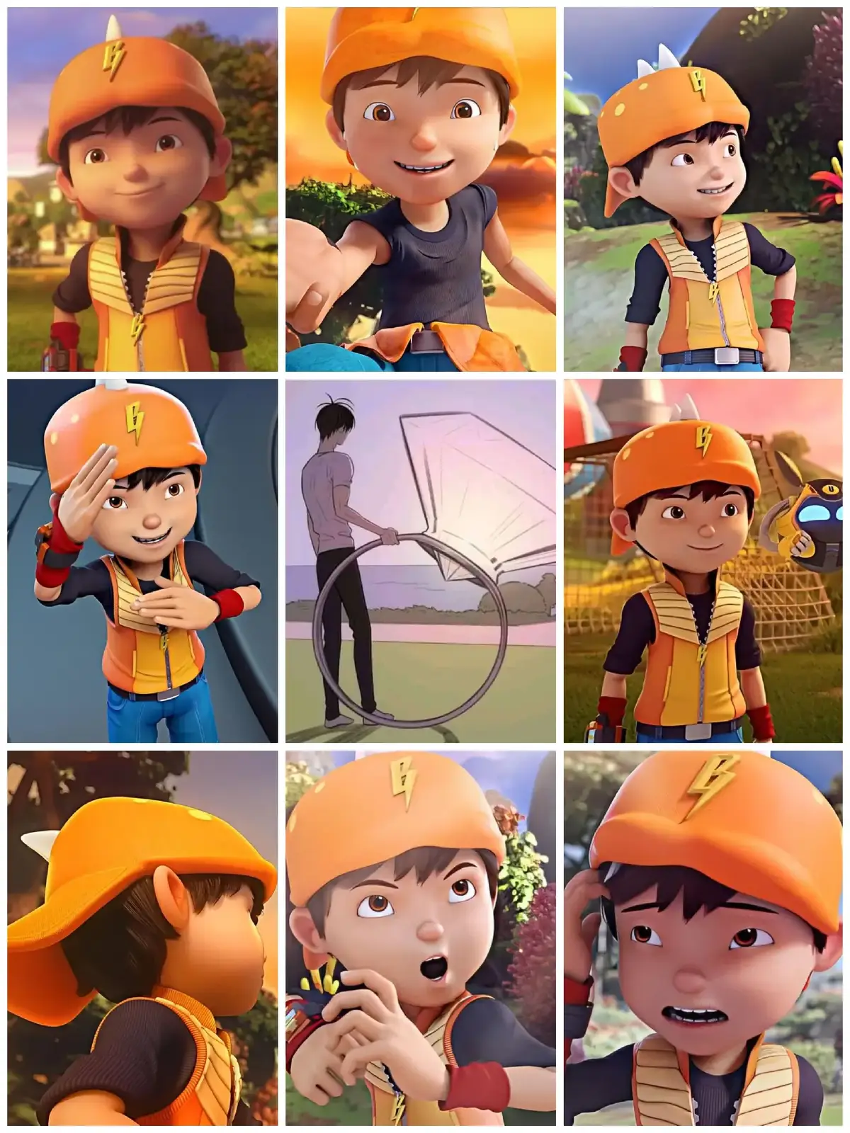 #BOBOIBOY & #KPOPDEMONHUNTERS || Fang & Baby saja 💋 🫶🏻 - #fypシ゚ #fypage #foryoupage 