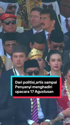 Upacara menyatukan semua kalangan #upacara #17agustus #nicsap #isyana #wulanguritno