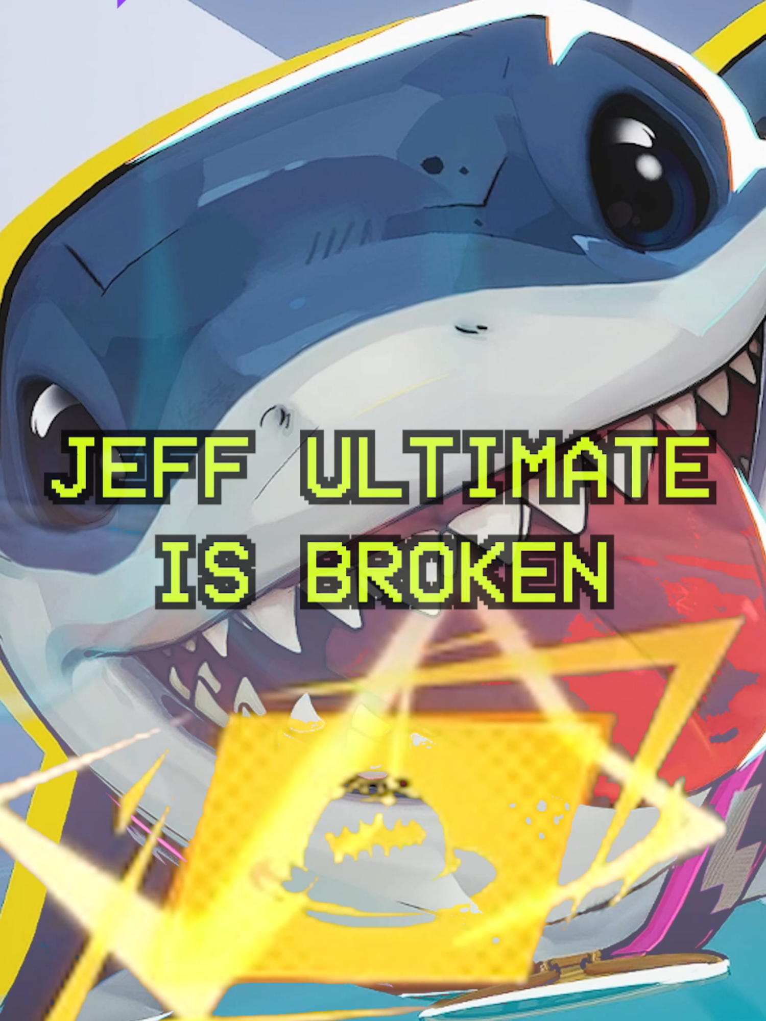 Jeff Ultimate Is Glitched #marvelrivals #jeffthelandshark #marvelrivalstips