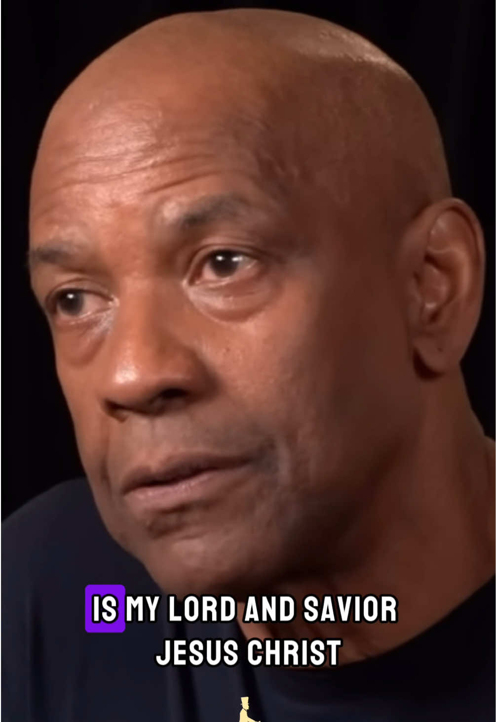 “That’s the only following I’m doing is my Lord and Saviour Jesus Christ.” Credit to: @AP Entertainment  Interview promoting Highest 2 Lowest Starring #denzelwashington - Directed by #spikelee  #christisking #jesuschrist  