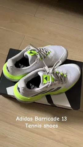 Unboxing my new tennis shoes #adidasbarricade13 #tennisshoes #adidastennis 