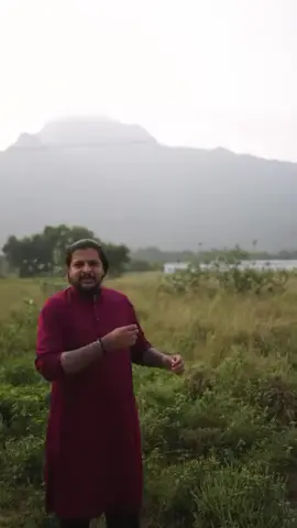 Thiruchitrambalam ❤️  Shivaya Namah ❤️  The Path of Shankara 🔱 Arunachala Hill  Tiruvanamalai 💚  Arunachala is Jnana Agni , the fire of wisdom that burns without smoke or flame, consuming the illusions of the self. This divine hill is not just a form; it is the essence of Shankara himself, still and silent, yet alive with a pull that no seeker can ignore. To walk around Arunachala is to step into a cosmic dance of dissolution, where the ego melts, and the soul is laid bare. Ramana Maharshi called Arunachala the spiritual heart of the world, the embodiment of Sat —the ultimate reality. He said, “By merely thinking of Arunachala, one will surely attain liberation.” Its silent power works on the soul effortlessly, as if the hill itself whispers the truth of self-enquiry into the heart. For those who walk its sacred path or sit in its stillness, the fire of Jnana cuts away ignorance, leaving only the pure light of awareness. Arunachala is not a destination but the eternal call of the self to the self—a reminder of the unchanging truth withint 🕉️🔱 #tiruvannamalai #arunachala #tiruvannamalai #ramanamaharishi#girivalam   