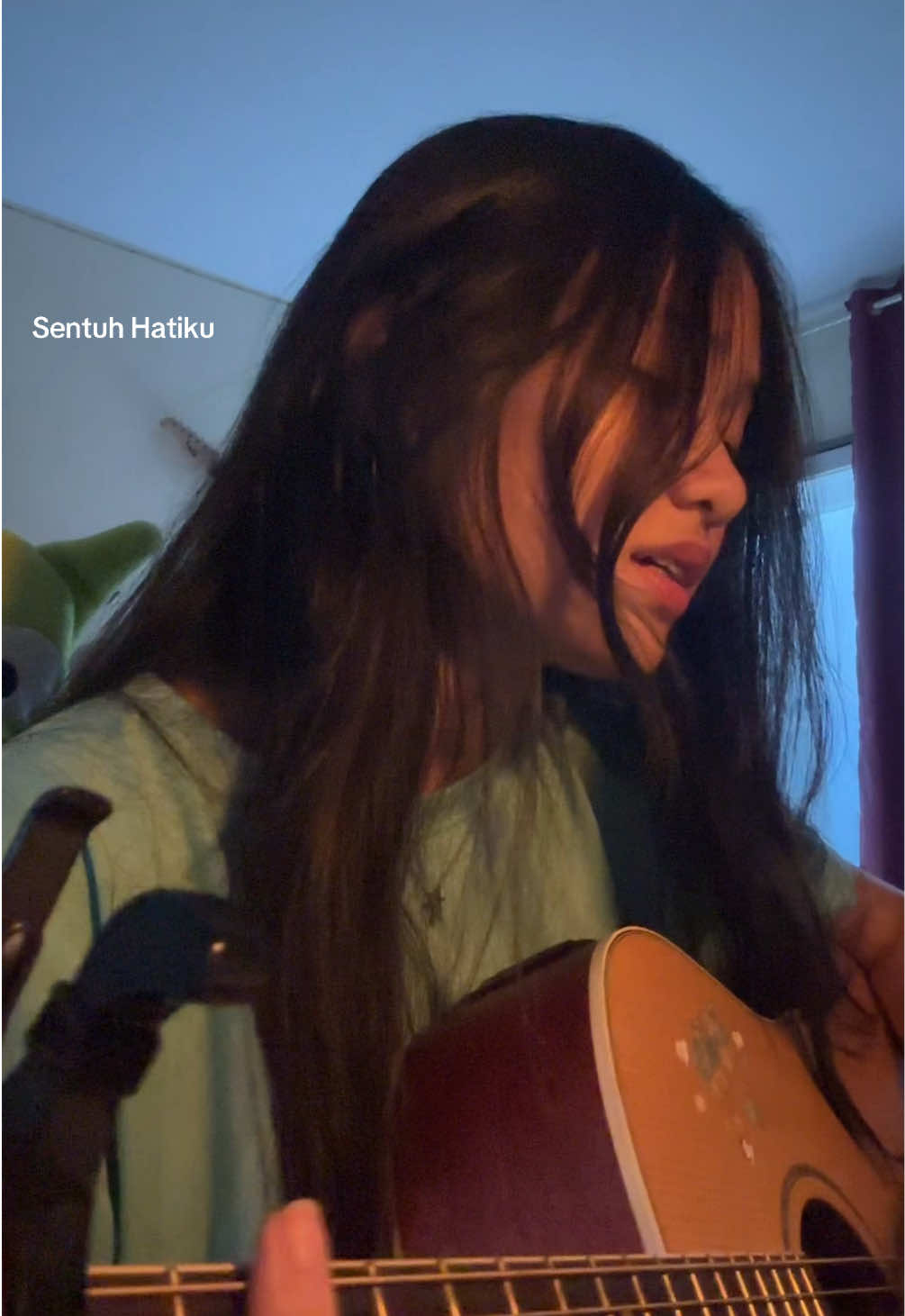 Sentuh Hatiku #happysunday  #jesuslovesyou #coversong #guitarcover #christiansong 