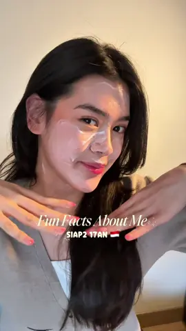 fun facts about meeeee!! temenin siap2 17an 🇮🇩🫶🏻 @Wardah Beauty Official #wardahsunscreenoftheyear  #WardahSunscreenBaru2025  #SunscreenRinganTransparant  #sunscreenviral  #WardahSOTYReview 
