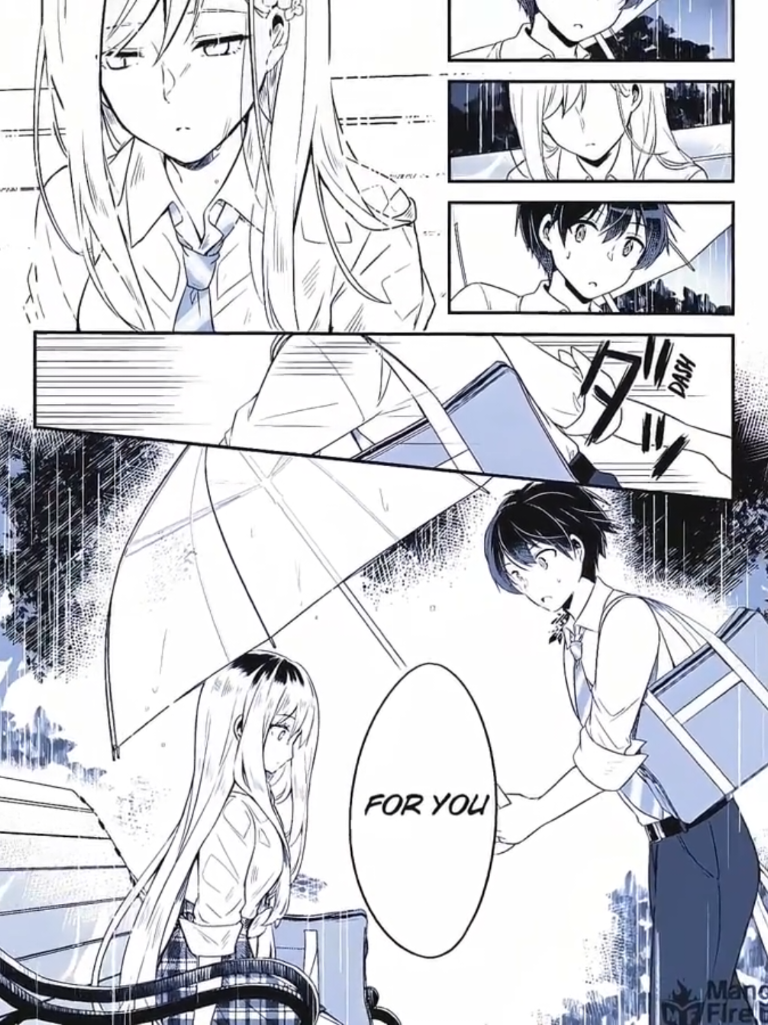 Masih rame kah ni manga #mangaedit #lightnoveledit #webnoveledit #classnobocchigalwoomochikaeri #harusq