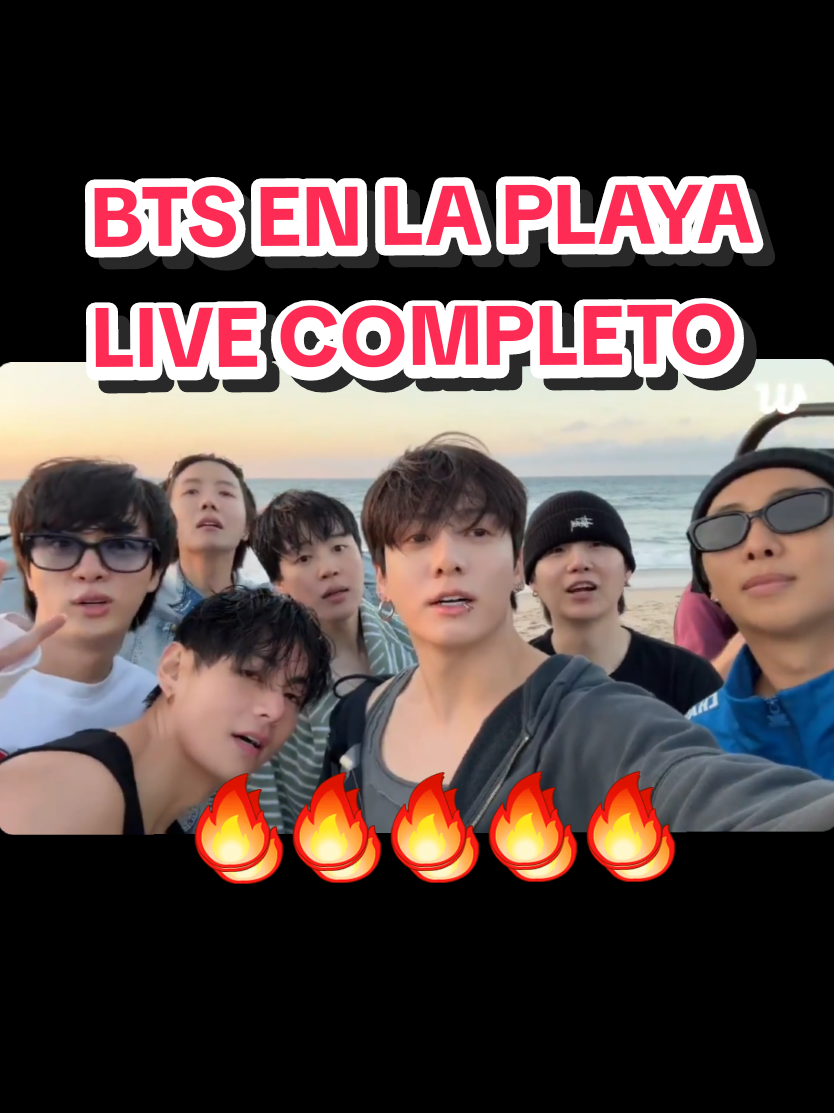 LIVE BTS EN LA PLAYA.... 16 DE AGOSTO 2025 COMPLETO.... disculpen las fallas técnicas de mis bebes 🤷 #btsxarmy #bts_official_bighit #btsarmy #bts #armylover 