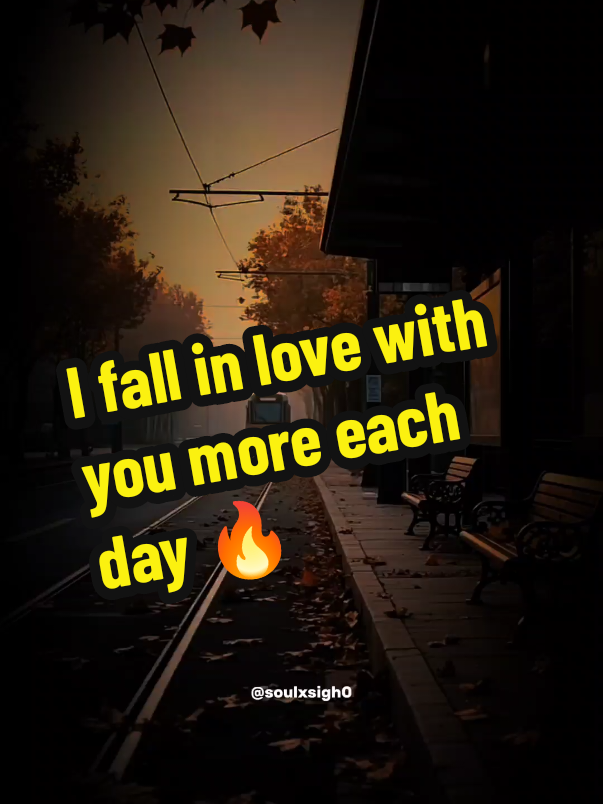 I fall in love with you more each day 🔥 #poetry #deepthoughts #quotesaesthetic #usa #fyp 