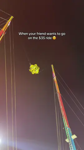 I LITERALLY CHOOSE LIFE 😅 #ocfair #slingshot #fairrides 