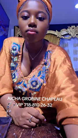 AICHA GROBINE CHAPEAU VIP 718-810-26-32 #viral #viral 