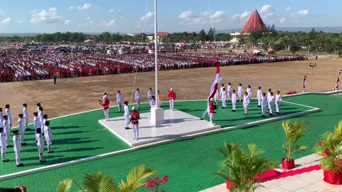 Bendera terlepas saat upacara #paskibra #promomakanmerdeka #upacarabendera #nttpride🏝🔥 #kupangtiktok 