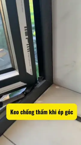 Một tip nhỏ cho các bác khi sản xuất cửa nhôm và cho các Anh Chị khách hàng khi làm việc với các đơn vị thi công cửa nhôm ạ #cuanhom #cuanhomcaocap #keoepgoccuanhom #tieuchuannhomkinh #sanxuatcuanhomkinh 
