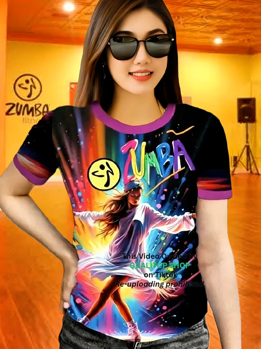 Modern fashion with this premium Zumba Drifitn Women’s T-Shirt 🌈 — the ultimate blend of style, comfort, and fitness vibes. Perfect for dance, hip hop, and TikTok fashion OOTDs, this oversized casual outfit is a must-have for women who love to dress to impress. From rainbow prints to plus-size friendly fits, this Vogue-inspired crewneck tee is your go-to for workouts, OOTD TikToks, and everyday fashion style outfits. ✨ #zumba  #TikTokFashion #OutfitInspo #fashiontiktok  #FashionTiktok