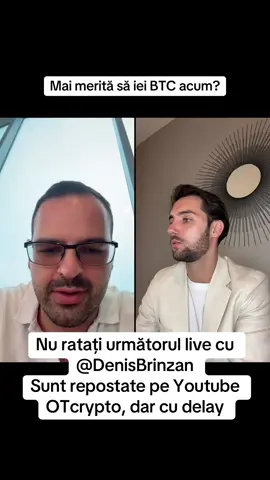 #tiktoklive #livehighlights Nu ratați următorul live cu @DenisBrinzan  Sunt repostate pe Youtube OTcrypto, dar cu delay@Denis Brinzan 