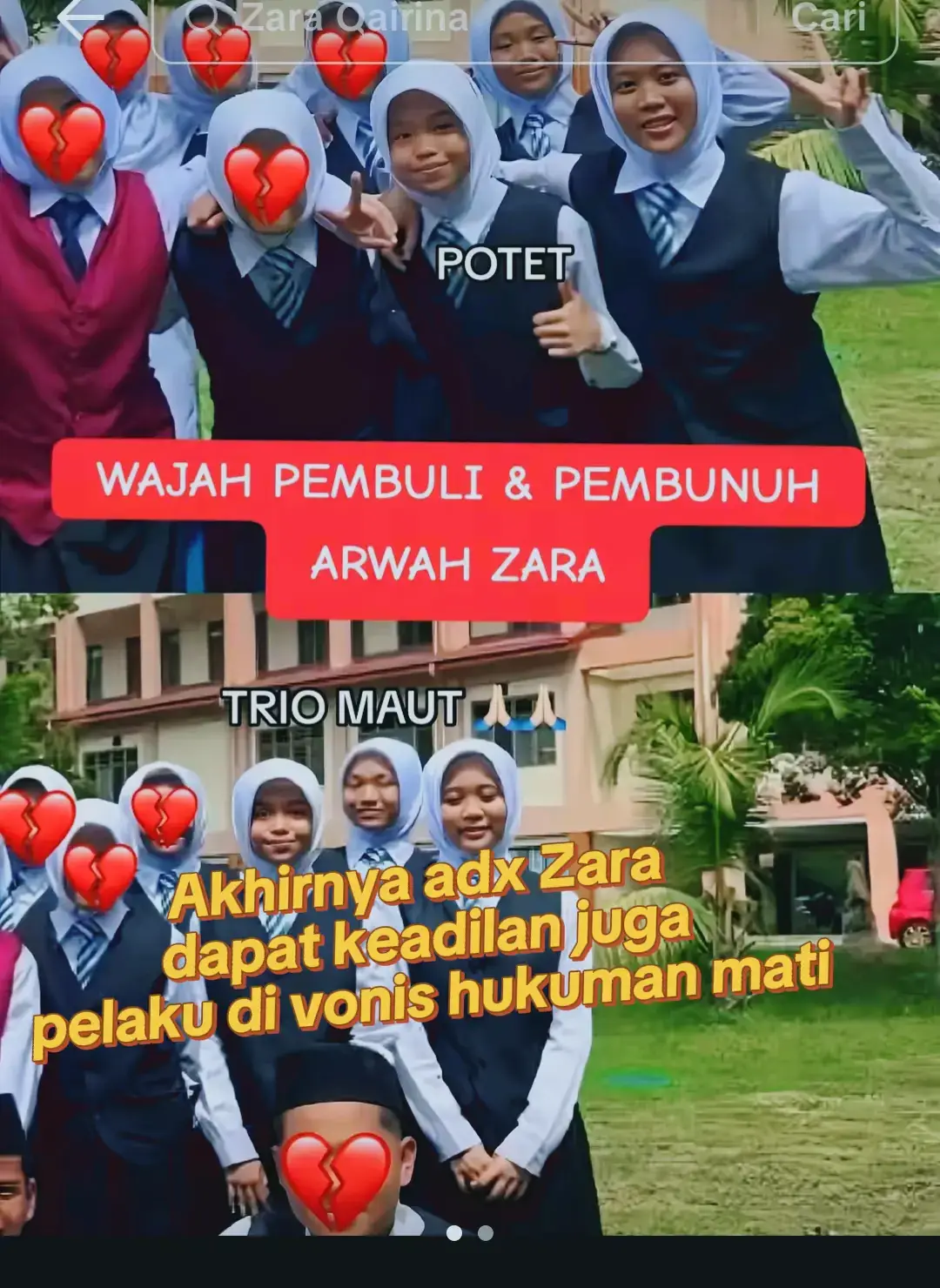 ini bukan bullying biasa tapi ini pembunuhan Stop bullying 🫡🫡🔥