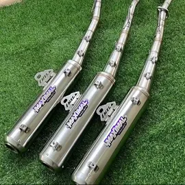 KNALPOT STANDAR RACING 5TP BY MAXIMAL #fyp #knalpotstandarracing #knalpotjupiter #5tpmenolakpunah #jupiterz 