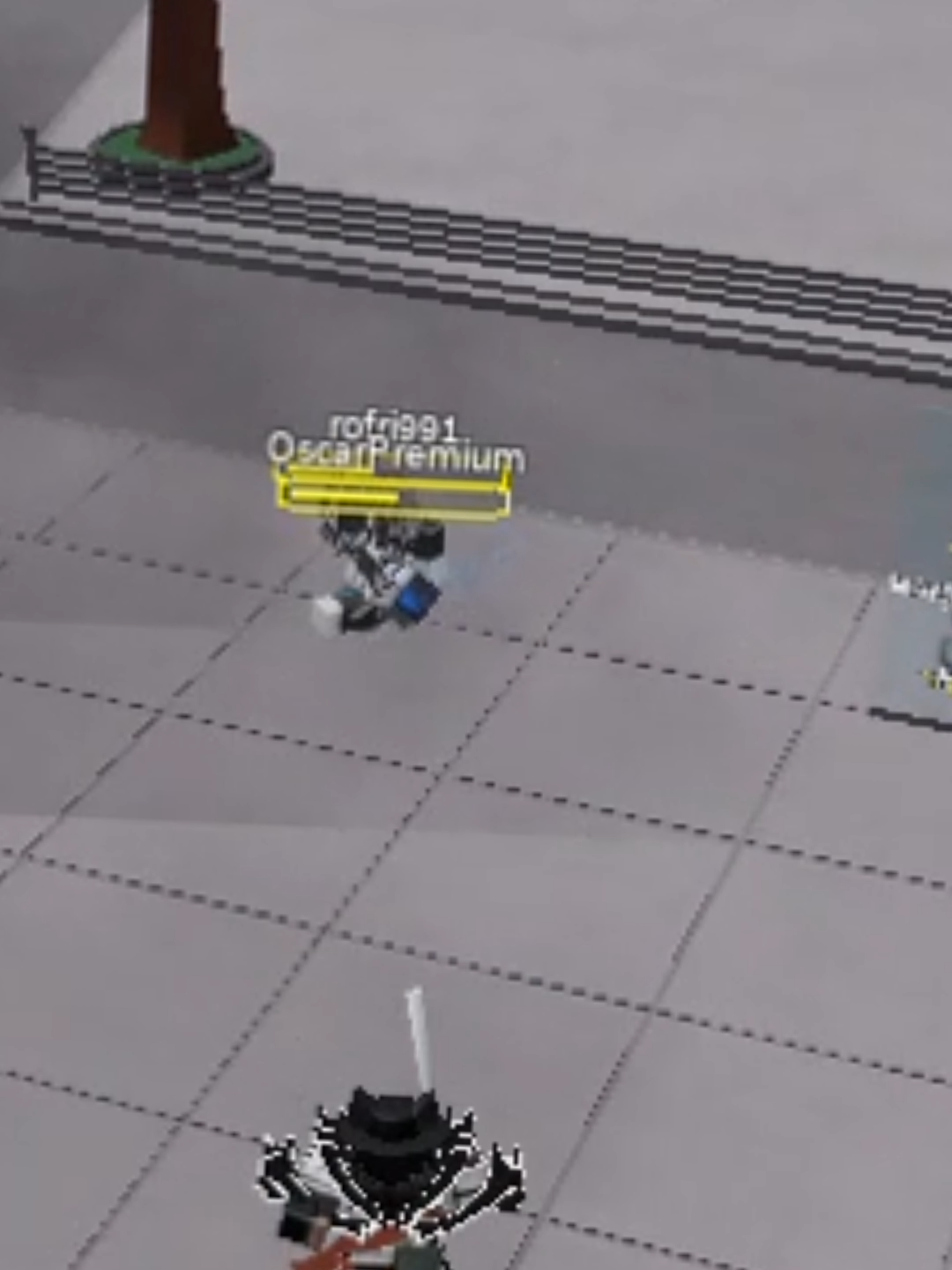 Esto si que fue raro  #memestiktok #thestrongestbattlegrounds #robloxfyp #robloxtiktok  Ayudame chavitot Me Percine al revez- meme en roblox claro , como siempre