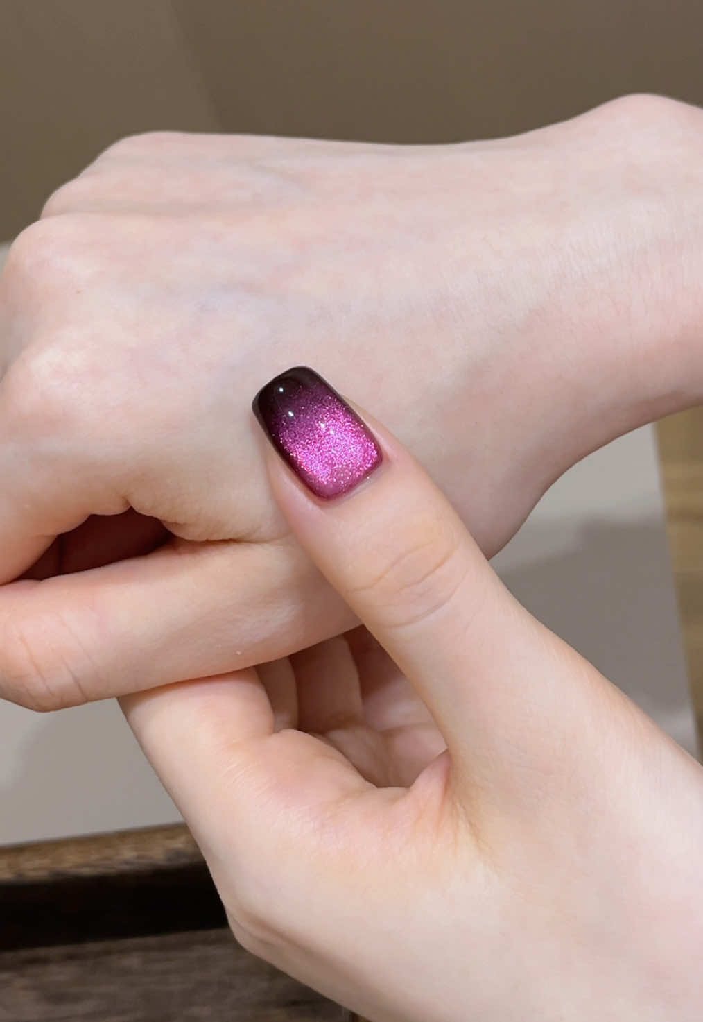 สีเดียวแบบในคลิปเลย #เล็บปลอม #nails #ทําเล็บ #fyp 