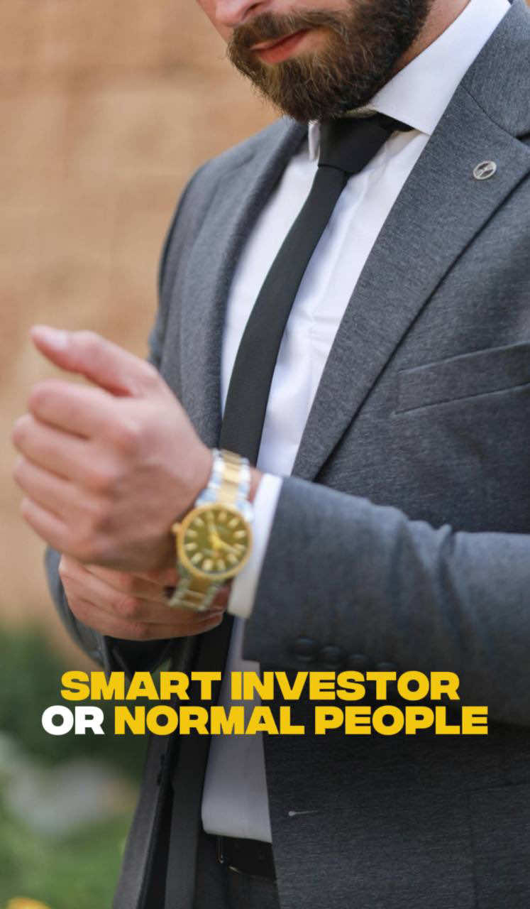 Smart investor or Normal people ✨ If you are looking to invest in real estate in Dubai, contact me to learn about the most relevant properties to live and invest in  🙌