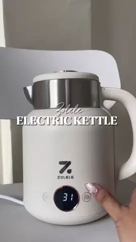 Nakapag palit narin ng electric kettle🥰🫶🏻 #zolele #electrickettle #heater #waterheater #kettle #electricheater #zolelek152 #zolelephilippines @Zolele Appliances 