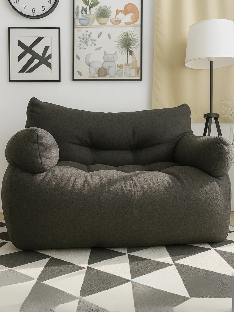 Sofa Ruang Tamu cocok untuk ruang keluarga minimalis atau di kamar anak #sofakorea #sofaruangtamu #sofamini #sofaanak #sofaminimalis 