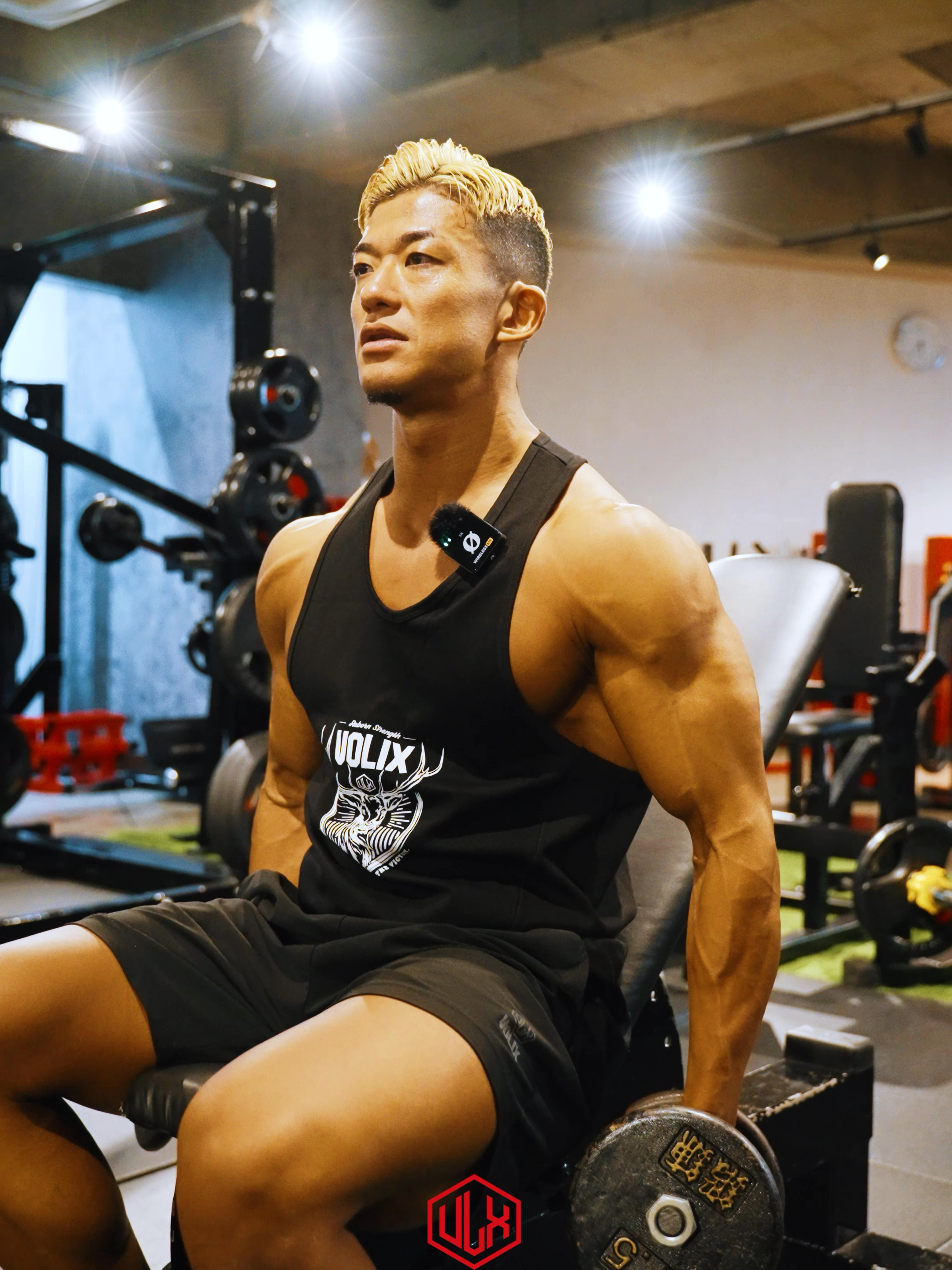 持田選手にアームカールのスーパーセットについてレクチャーしていてもらいました！ 次はどの種目の解説をやってほしいかコメントしてね！ @okazumochi #筋トレ #volix #トレーニング #Fitness #fitnessmotivation