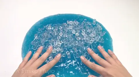 credits to emiko ffujio | #slime #slimeasmr #asmr #emikoffujio #fyp 