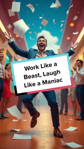 Crush your goals, but never forget to laugh like nobody’s watching. The true edge? Relentless hustle mixed with unstoppable joy. #HustleMindset #WorkHardPlayHard #GameChanger #Unstoppable #Motivation #Ambition