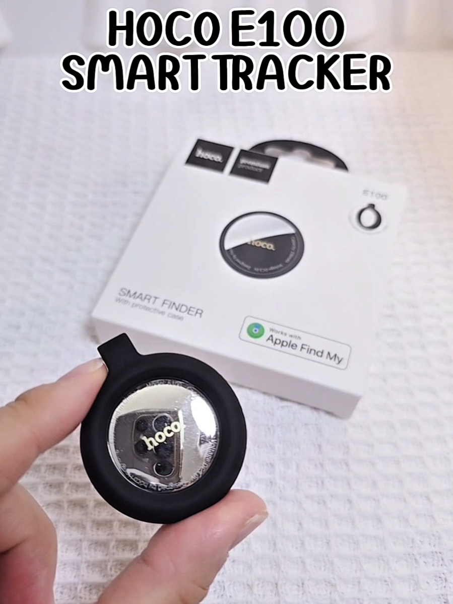 ใครขี้ลืมหรือชอบหาของไม่เจอ ไม่ใช่ปัญหา เมื่อมี Hoco Smart Tag รุ่นใหม่ล่าสุด E100  เชื่อมต่อง่ายมากใช้กับระบบ ios กับแอพ Find My  ขนาดเล็กกะทัดรัด พกพาสะดวก ตัวนี้แค่เปิดค้นหา ก็ส่งเสียนเตือนพร้อมดูตำแหน่ง gps ได้เลยค่ะ #hoco #smarttag #e100 #รีวิวดีรีวิวดัง #journeytoreview 