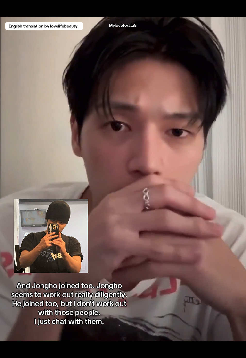 🤣🤍 #ateez #wooyoungateez #choisan #jongho #choibrothers 