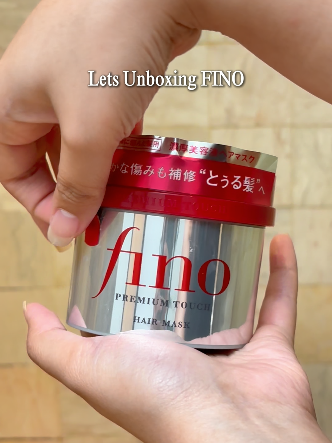The unboxing we’ve been waiting for… FINO Hair Mask is officially here! Already sitting pretty in the yellow cart, waiting for you✨🛍️#FinoByFineToday #FinoHairMask #HairMask #Fino