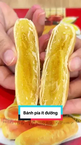 Tin vui cho những ai thích ăn bánh pía mà sợ ngọt nhiều #meberyne #review #banhpiaitngot #banhpiatanhuevien #LearnOnTikTok 