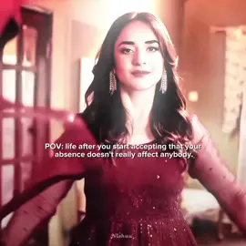 life after you start accepting that your absence doesn't really affect anybody. @Dananeer 🎀 @Hania Aamir @TikTok #creatorsearchinsights #dananeermobeen #haniaamir #yumnazaidi #ayezakhan 