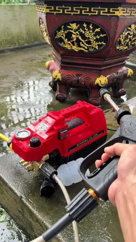 Máy Rửa Xe Gia Đình KUSHIMA 3500W Có Chỉnh Áp Dây Đầu Ra Dài 15Mét Kèm Phụ Kiện#xuhuong #thinhhanh #dienmaydandung24h 