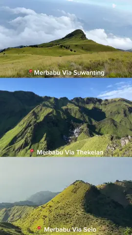 3 Jalur Merbabu dengan view keindahannya. 😊😊 #gunungmerbabu #pendakigunung #pendaki #pendakiindonesia #pendakigunungindonesia 