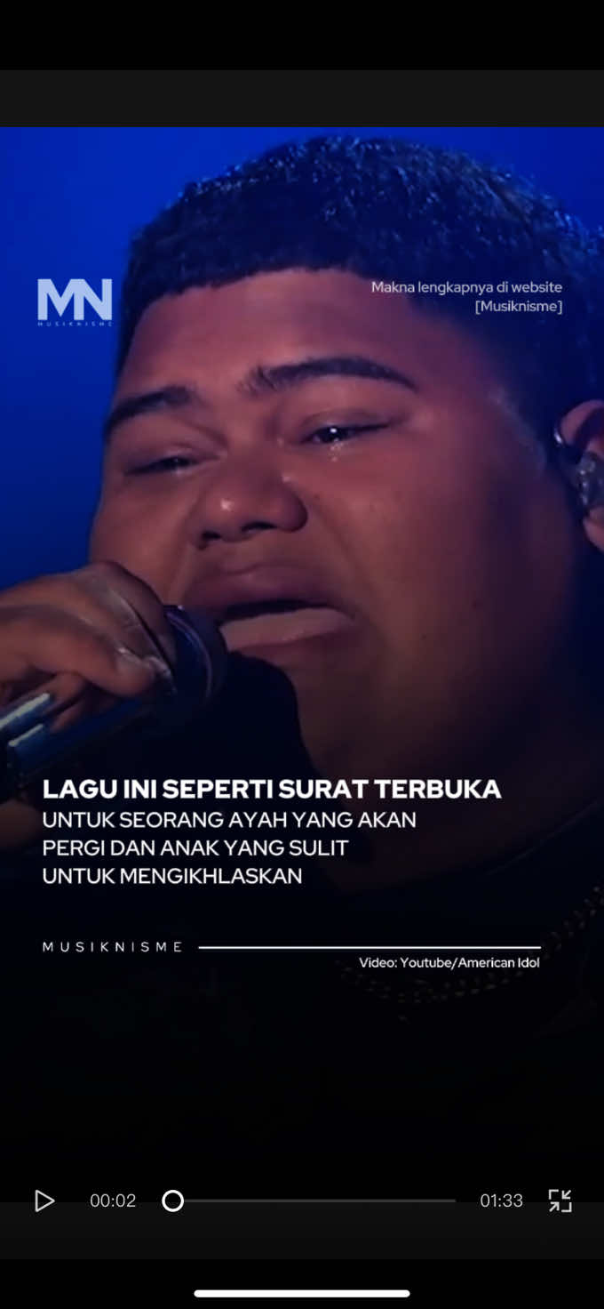 Jika biasanya lagu menjadi ruang untuk metafora, Lagu ini justru terasa seperti surat yang ditulis langsung kepada sang ayah. Surat terbuka tentang cinta, penyesalan, dan rasa terima kasih. Lagu ini tidak hanya milik James Blunt, tapi juga milik semua orang yang pernah merasakan getirnya melepas orang tua tercinta. Bagi banyak pendengar, Lagu ini menjadi pengingat untuk tidak menunda ucapan cinta pada orang tua. Karena pada akhirnya, waktu selalu bergerak, dan kata-kata yang tidak terucap bisa menjadi penyesalan. Gimana menurut kalian? #musiknisme #jamesblunt #monster 