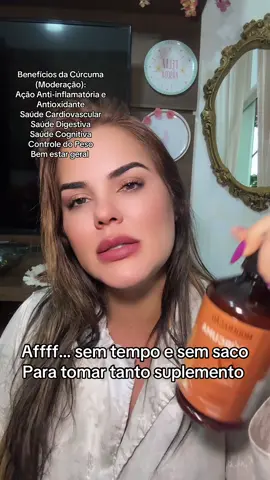 * A Cúrcuma da Moderação utiliza a tecnologia C3 Complex, que garante alta concentração de curcuminoides (95%).   * A versão líquida da Moderação oferece alta biodisponibilidade, garantindo rápida absorção.   * A cúrcuma pode ser consumida diariamente, preferencialmente em shots ou adicionada a alimentos e bebidas.  #curcuma #detox #antiinflamatorio #suplementos #emagrecer 