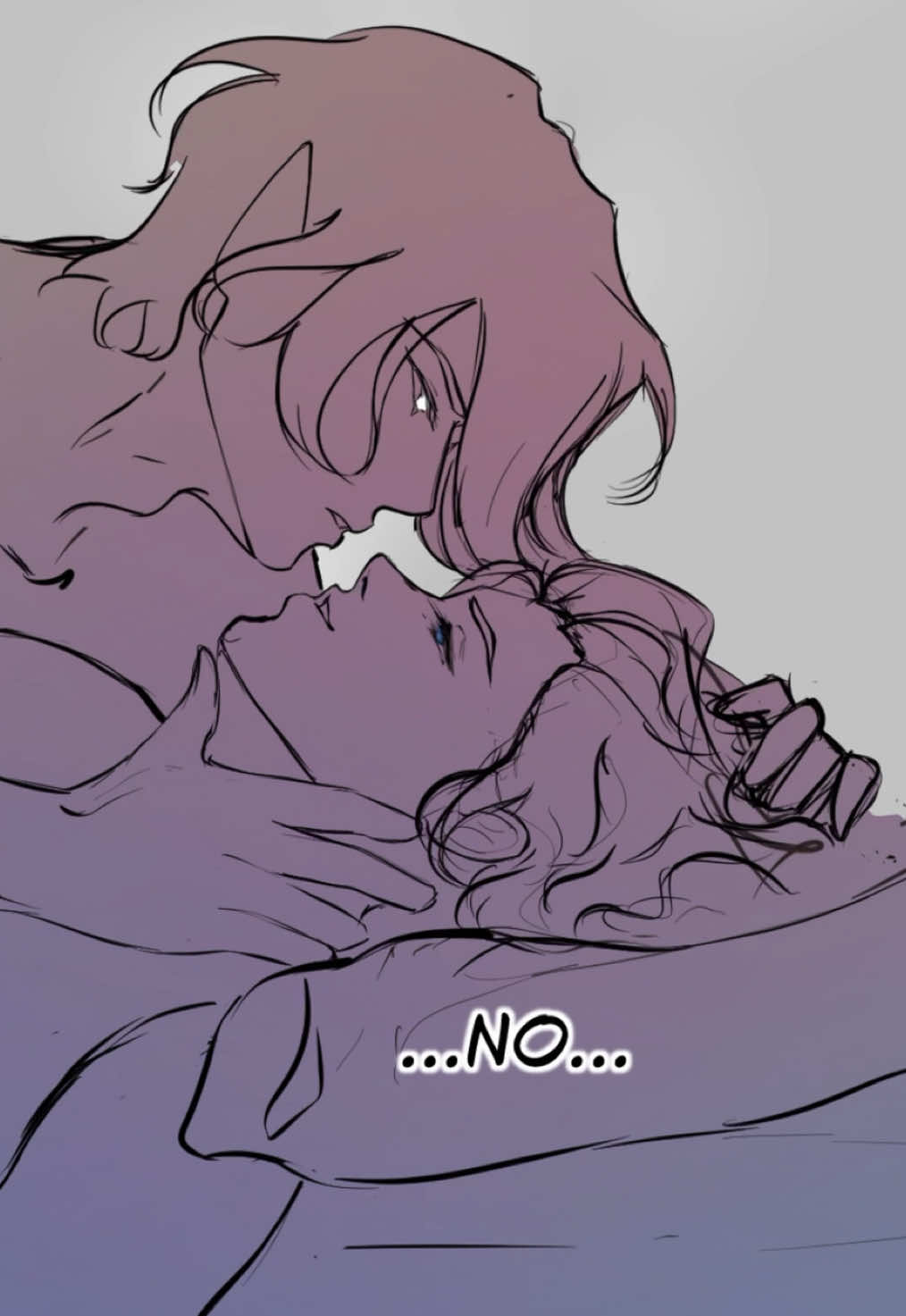 Cute throat cuddle 😌 very platonic- of course 👀 #obsessedboyfriend #blseries #softkisses #fallingforthevillain #bookplot 