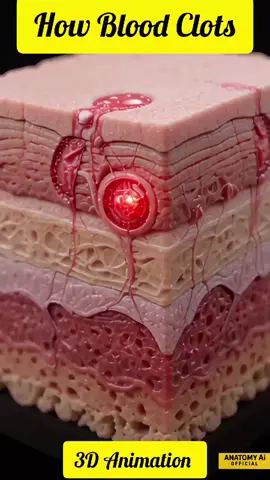 How Blood Clots | Step-by-Step Healing Process Explained 📝 Description Ever wondered how your body stops bleeding after a cut? 🩸 This short video shows the step-by-step process of blood clotting, from platelets rushing to the wound, to the scab that seals and protects your skin. Educational, simple, and easy to understand! 👉 Watch till the end to see how your body heals itself naturally. #️⃣ Hashtags: #BloodClot #BodyHealing #AnatomyExplained #MedicalAnimation 