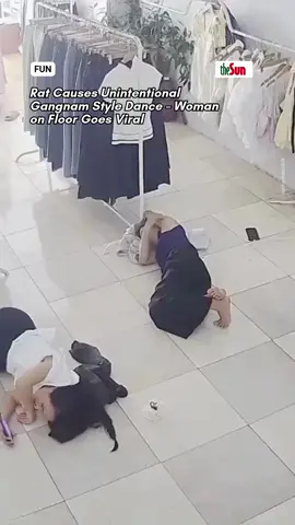 17 Aug 2025: When a rat crawled up her trousers mid-nap, this woman went full Gangnam Style to shake it off! #theSun #theSunMY #GangnamStyle #OppaRatnamStyle