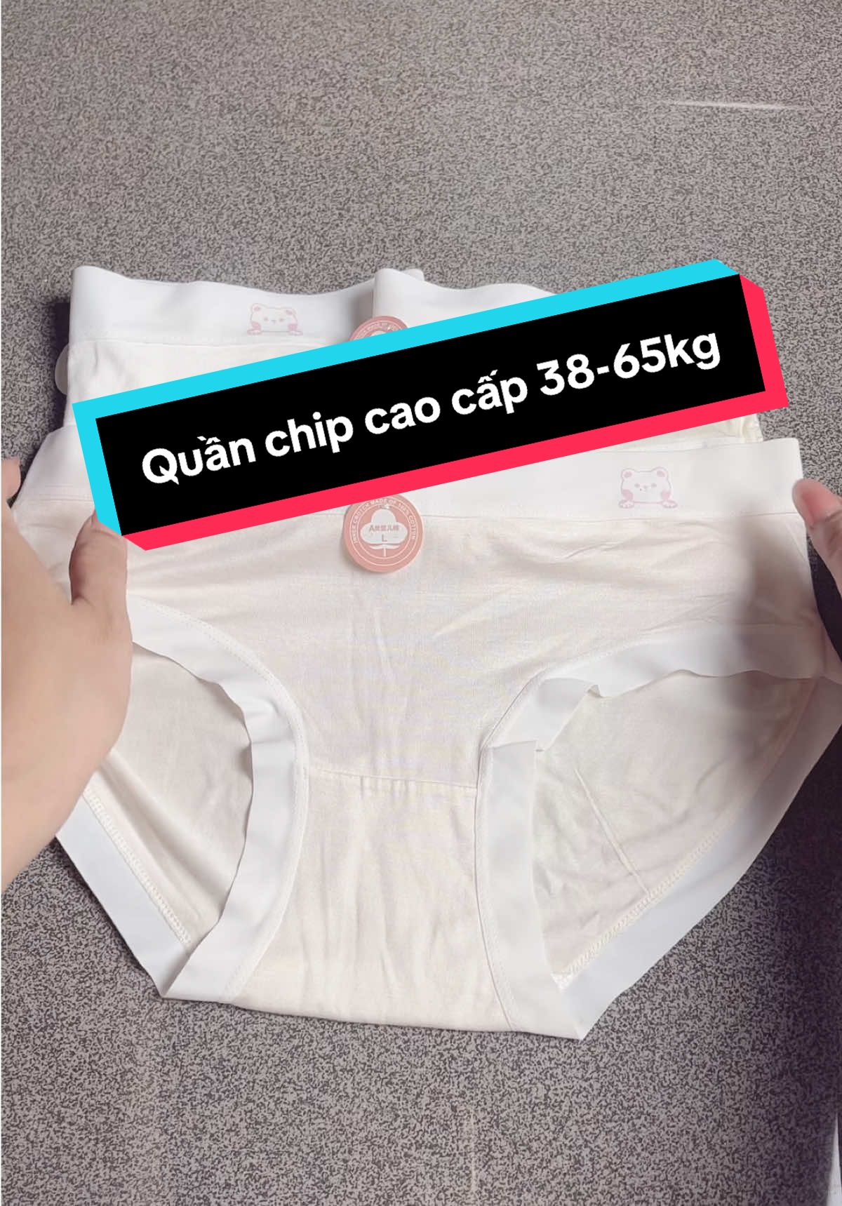 Quần chip cao cấp cho bé gái 38-65kg vải đẹp mặc mát co giãn tốt #quanchip #quanchiptamgiac #quanchipcotton #quanbegai 