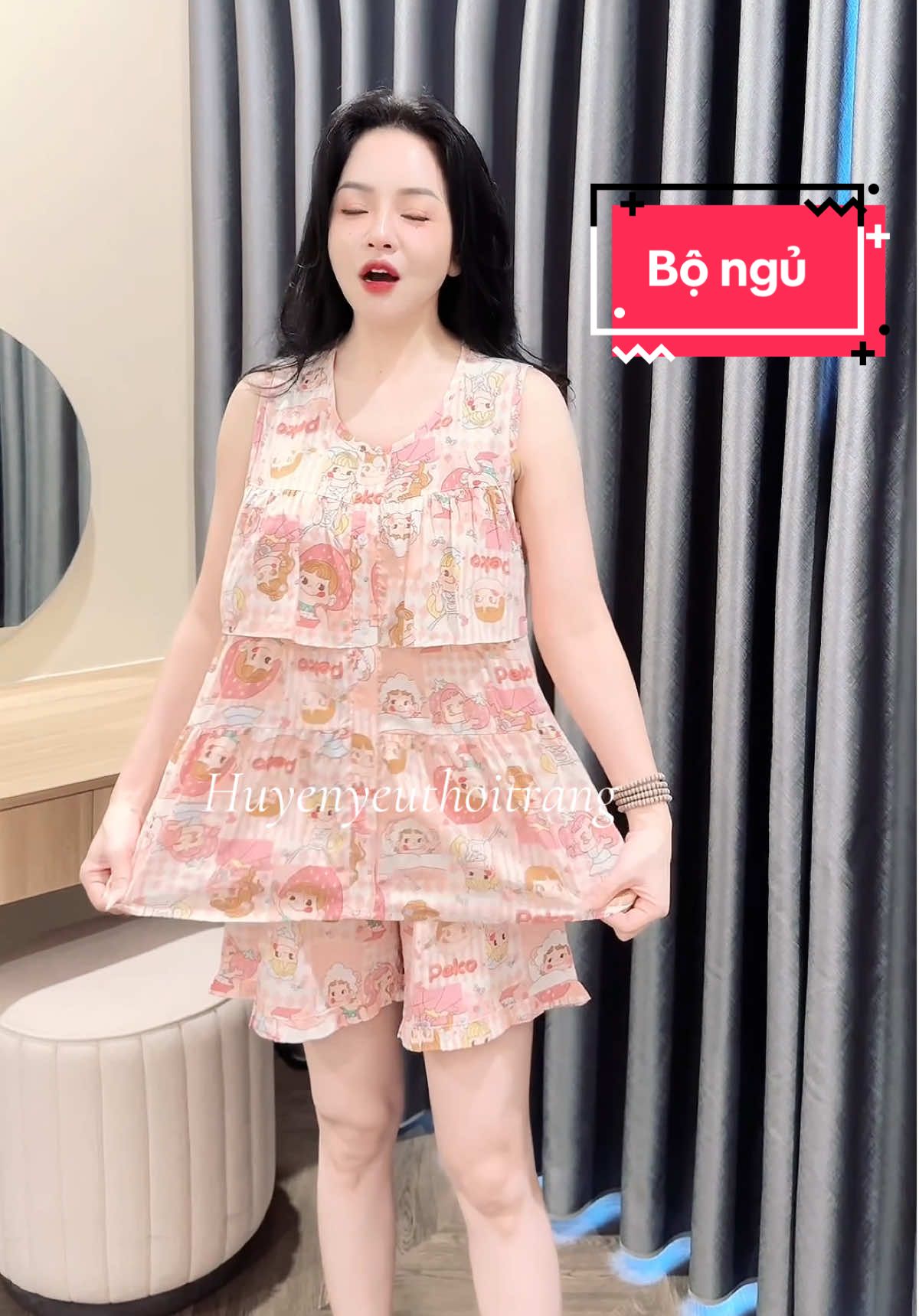 Bộ ngủ lanh xinh lắm #xuhuong 