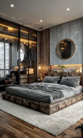 Nơi bình yên nhất… chính là mẫu nội thất phòng ngủ đẹp này 🌙 #noithattugia #phongngudep #xuhuongnoithat #maunoithatdep 