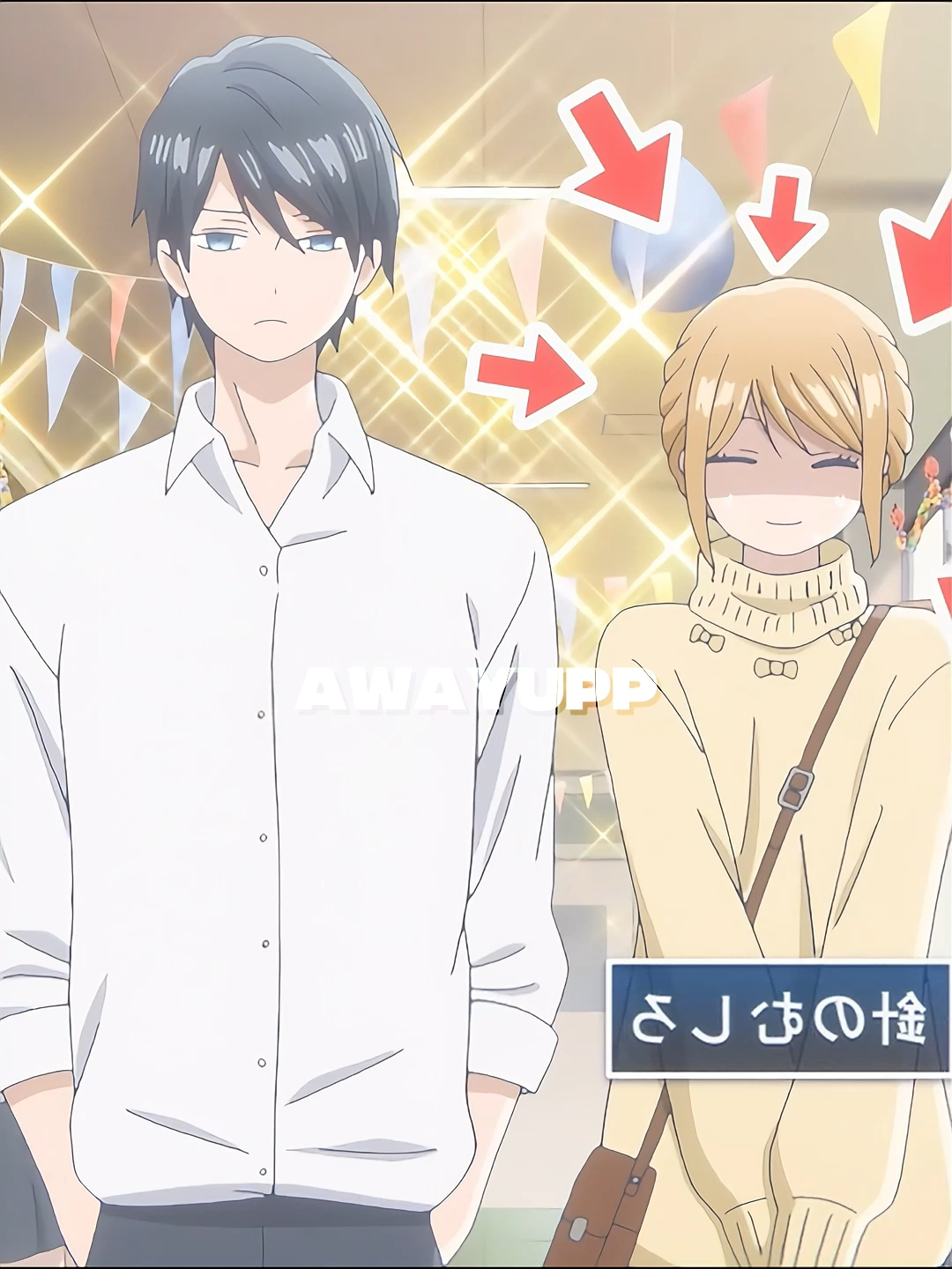 Номер аниме: 54🔎 Почему на нас все смотрят?👀🤯 #anime #аниме