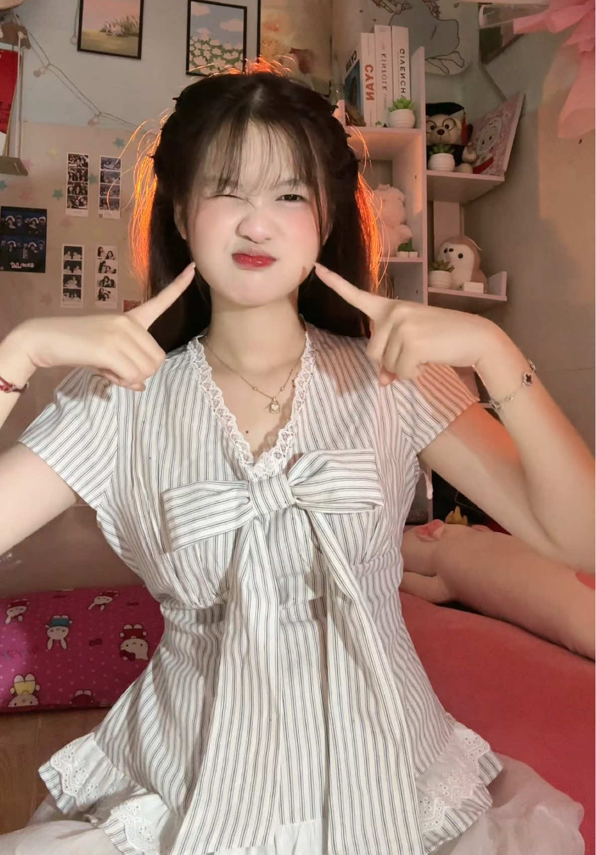 Cute thế nhò bị đin àaa#thuytramcutine✨ 