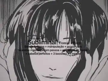 — #SUBLIMINAL “é confiável?” Sim! Meus subliminais são super confiáveis^^ . . . Definitivamente um dos subs mais bem trabalhados que eu já fiz. Contém algumas afirmações mais puxadas pro UG, por exemplo as de manipulação, e algumas de obsessão e corpo perfeito, então se você sentir dores no corpo é normal, mas se não sentir nada melhor ainda. . . . BENEFÍCIOS: — beleza extrema — corpo e rosto de anime — combo capilar — rosto igual da Tomie — ser perfeita(o) em tudo —QI acima da média — pele perfeita e brilhante Afirmações unissex! . . . Meus subliminais não contém magia! Apenas afirmações fortes. #subliminals #lds #leidasuposicao #tomie  Não se esqueça de viver no final, você já tem:)