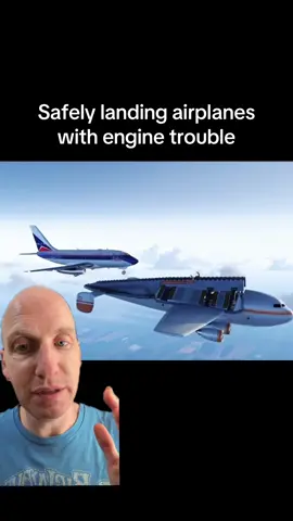 Landing Airplanes With Engine Trouble